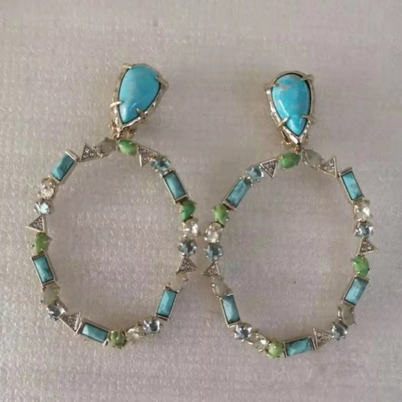 Alexis Bittar Multistone dangle earrings - Picture 3 of 3